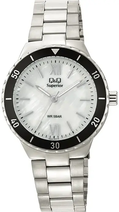 Ceas analogic pentru femei Q&Q Superior - S24A-001VY