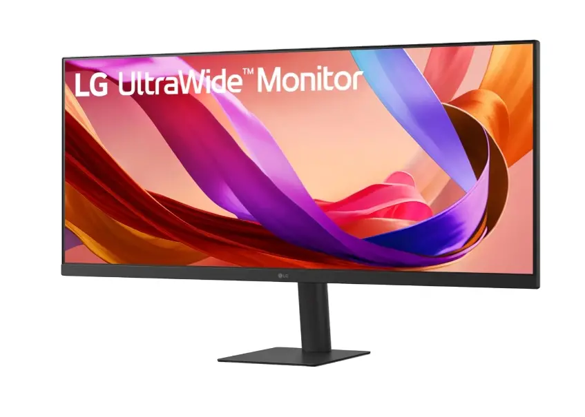Монитор, LG 34U511A-B, 34" UltraWide 21:9, IPS, 100 Hz, 5ms, 1000:1, 400cd/m2, WFHD 2560x 1080, sRGB 99%, HDR 400, HDMI, DP, Reader mode, Dynamic Action Sync, LG Switch, Tilt, LG Switch, Black - image 1