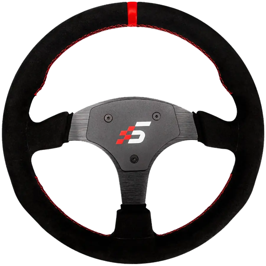 SIMAGIC Round-Shaped Steering wheel without HUB, 330mm, Suede. S402