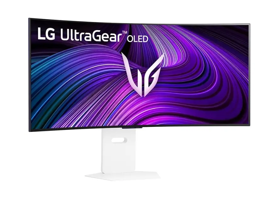 Монитор, LG 39GX90SA-W, 39", OLED UltraGear 21:9 Curved Smart, IPS 0.03 ms, WQHD (3440x1440), 240Hz, HDR 10, 1500000:1, 250 cd/m2, DCI-P3 98.5%, USB 3.0, VRR, Free-sync, G-Sync, USB-C, PD 65W, HDMI, DP, PBP, Speakers, LG Switch, Height, Swivel, Tilt, White - image 2