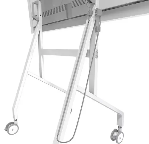 Suport, Neomounts Move Go Flip suport mobil rotativ de podea pentru Samsung Flip 55" și 65" (instalare rapidă, înălțime reglabilă) - 16