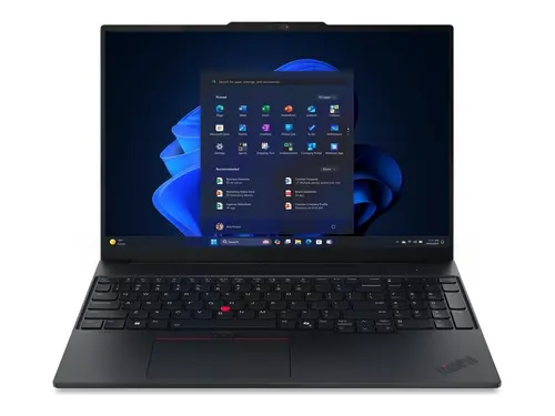 Лаптоп, Lenovo ThinkPad E16 G3 AMD Ryzen 7 250 (up to 5.1GHz, 16MB), 16GB DDR5-5600, 512GB SSD, 16" WUXGA (1920x1200) IPS AG, AMD Radeon 780M Graphics, FHD 1080p&IR Cam, Backlit KB, WLAN, BT, FPR, 4 cell, Win11Pro, 3Y Onsite