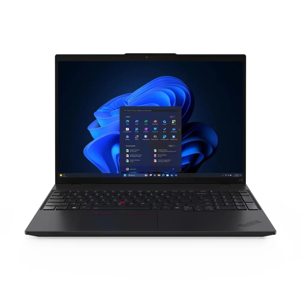 Лаптоп, Lenovo ThinkPad L16 G2 Intel Core Ultra 5 225U, 12C (up to 4.8GHz, 12MB), 16GB DDR5-5600, 512GB SSD, 16" WUXGA (1920x1200) IPS AG, Intel Graphics, 5MP&IR Cam, Backlit KB, WLAN, BT, SCR, FPR, 3 cell, Win11Pro, 3Y Onsite