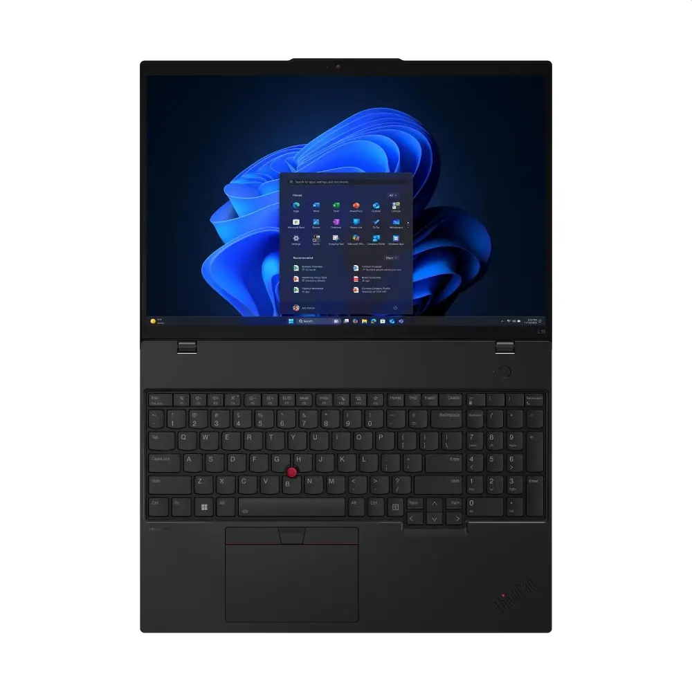 Лаптоп, Lenovo ThinkPad L16 G2 Intel Core Ultra 5 225U, 12C (up to 4.8GHz, 12MB), 16GB DDR5-5600, 512GB SSD, 16" WUXGA (1920x1200) IPS AG, Intel Graphics, 5MP&IR Cam, Backlit KB, WLAN, BT, SCR, FPR, 3 cell, Win11Pro, 3Y Onsite - image 6