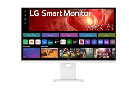 Монитор, LG 37U730SA-W, 37" Smart  webOS 4K, IPS AG, DCI-P3 90%, 5ms, 300 cd/m2, 1000:1, 3840x2160, HDR 10, USB Type-C, PD 65W,  AirPlay 2, HDMI, LG Switch, Reader Mode, Tilt/Swivel - image 1