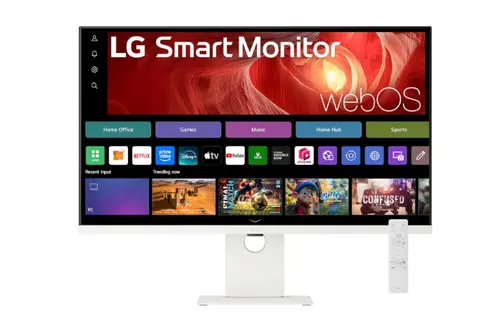 Монитор, LG 37U730SA-W, 37" Smart  webOS 4K, IPS AG, DCI-P3 90%, 5ms, 300 cd/m2, 1000:1, 3840x2160, HDR 10, USB Type-C, PD 65W,  AirPlay 2, HDMI, LG Switch, Reader Mode, Tilt/Swivel