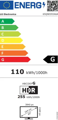 Телевизор, LG 65QNED93A6A, 65" 4K HDR Smart QNED TV MiniLED, 3840x2160, 120Hz Native (VRR 165Hz), DVB-T2/C/S2, AI Alpha 8, HDR 10 PRO, webOS 24, ThinQ AI, WiFi, FreeSync Compatible, VRR, AI Upscaling, Google Cast, Virtual 9.1.2 Up-mix, Bluetooth, Hdmi, Multi View - image 4