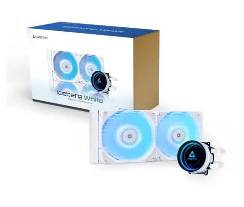 Вентилатор, Chieftec Iceberg 240 RGB White