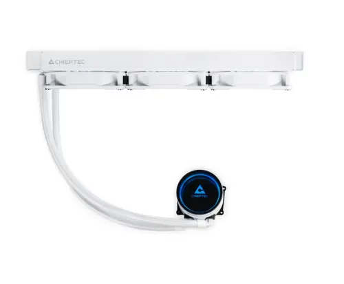 Вентилатор, Chieftec Iceberg 360 RGB White - image 3
