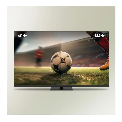 Телевизор, Thomson Smart QLED Pro TV 55"; Google TV; 3840 x 2160 (4K UHD), DLED, 144 Hz, DVB-T/T2/C/S/S2, HDR10, Wi-Fi, Bluetooth, LAN, HDMI 4 (2.1), USB 2 (2.0) + 1 (3.0), Central Swivel Stand, Black - image 10
