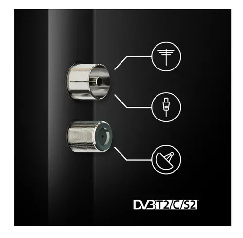 Телевизор, Thomson Smart QLED Pro TV 55"; Google TV; 3840 x 2160 (4K UHD), DLED, 144 Hz, DVB-T/T2/C/S/S2, HDR10, Wi-Fi, Bluetooth, LAN, HDMI 4 (2.1), USB 2 (2.0) + 1 (3.0), Central Swivel Stand, Black - image 15