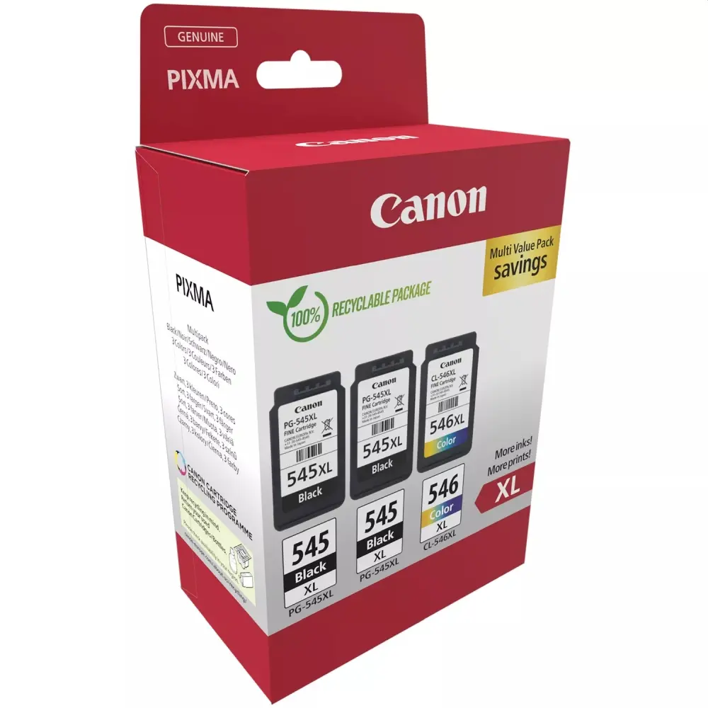 Αναλώσιμο, Canon PG-545XLx2/CL-546XL Multi pack - image 1