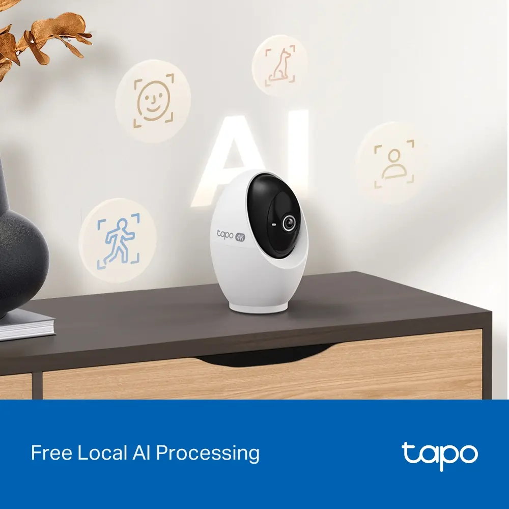 Камера TP-Link Tapo C260, Pan/Tilt AI AI домашна охранителна Wi-Fi камера - image 5