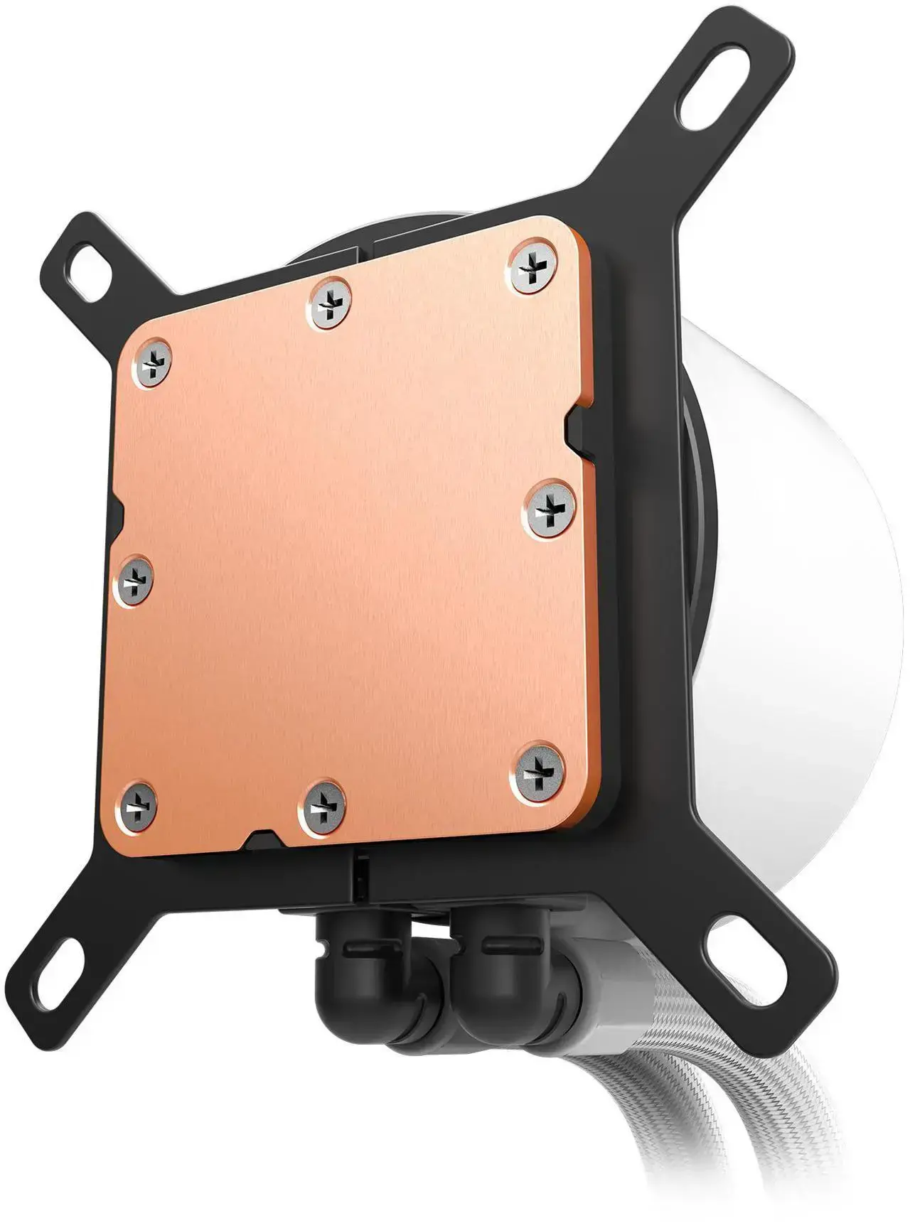 Охладител за процесор NZXT Kraken Plus 240 RGB LCD Display - White - image 5