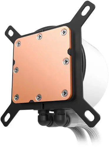 Охладител за процесор NZXT Kraken Plus 240 RGB LCD Display - White - image 5