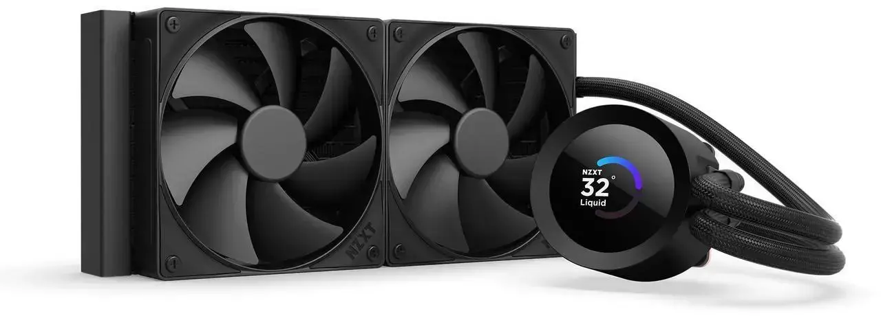 Ψύκτρα επεξεργαστή NZXT Kraken Plus 240 LCD Display - Μαύρο