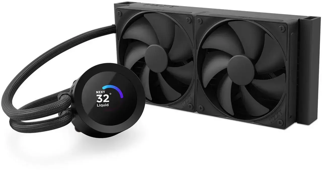 Охладител за процесор NZXT Kraken Plus 240 LCD Display - Black - image 1