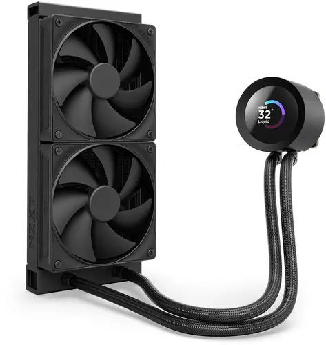 Охладител за процесор NZXT Kraken Plus 240 LCD Display - Black - image 2