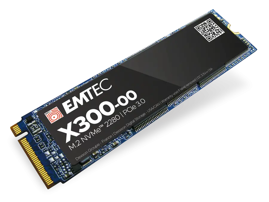 Твърд диск, EMTEC X300 1T M2 PCIE3 - image 1
