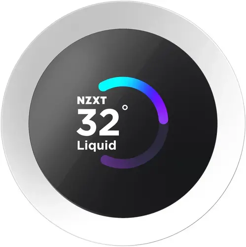 Охладител за процесор NZXT Kraken Plus 360 RGB LCD Display - White - image 4