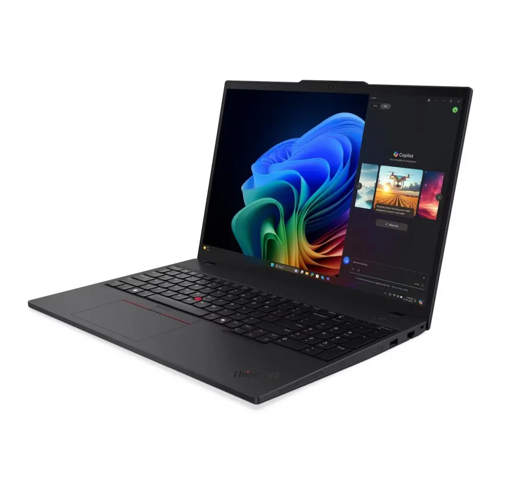 Лаптоп, Lenovo ThinkPad T16 G4 AMD Ryzen AI 7 PRO 350 (up to 5.0GHz, 16MB L3), 2x 32GB SODIMM DDR5-5600, 1TB SSD, 16" WUXGA (1920x1200) IPS, AG, AMD Radeon 860M, 5MP&IR Cam, Backlit KB, WLAN, BT, SCR, FPR, Win11Pro, 3Y Premier