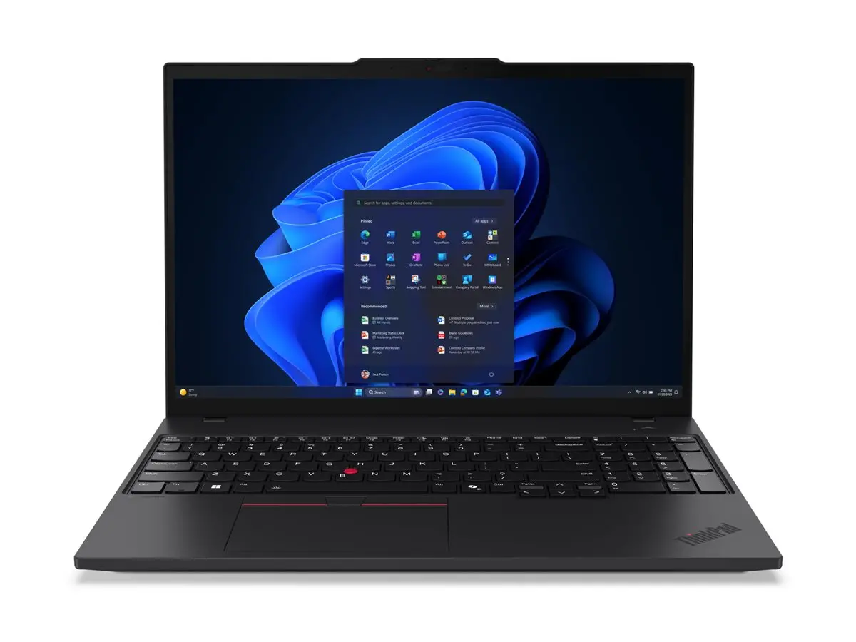 LENOVO ThinkPad T16 G4 AMD Ryzen AI 5 Pro 340 16inch WUXGA 2x16GB DDR5 1TB SSD M.2 W11P 3Y CCI Black