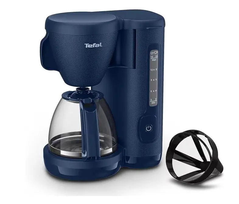 Καφετιέρα, Tefal CM2M1410 Fcm Morning Filter Wanted Blue - image 1