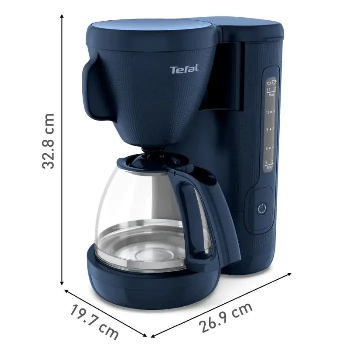 Καφετιέρα, Tefal CM2M1410 Fcm Morning Filter Wanted Blue - image 2