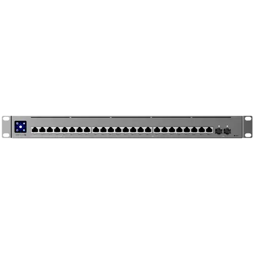Ubiquiti Layer 3 Etherlighting USW-Pro-XG-24-PoE-EU (16) 10 GbE, (8) 2.5 GbE, and (2) 25G SFP28 ports