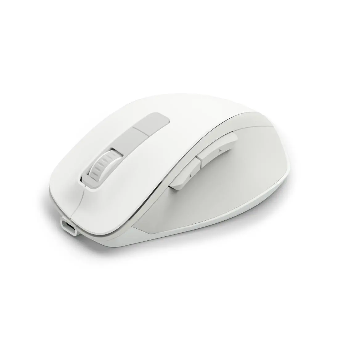 HAMA Mouse optic wireless WM-500 Recharge, alb, 6 butoane, 800/1200/1600 dpi, silențios - image 1