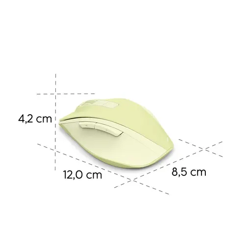 HAMA Безжична оптична мишка WM-500 Recharge, зелена, 6 бут.,800/1200/1600 dpi, безшумна - image 17