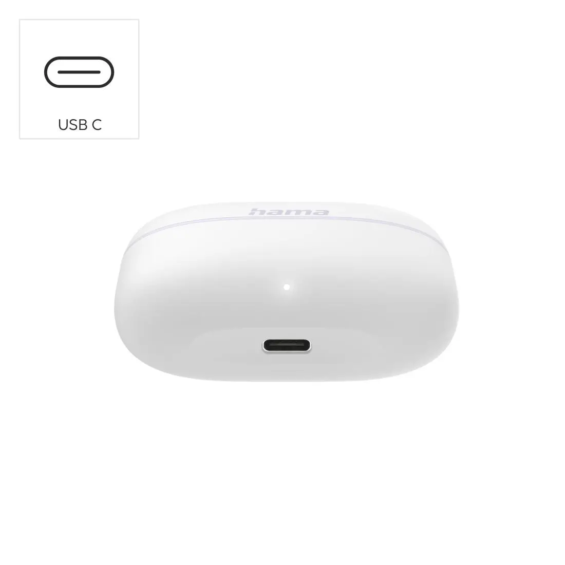 HAMA Блутут слушалки "Freedom Buddy II", True Wireless, Бял - image 11