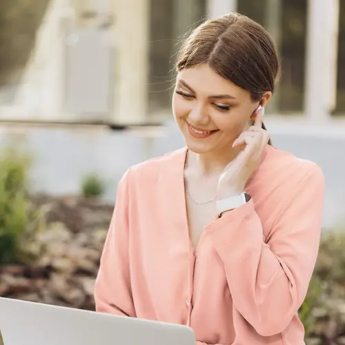 HAMA Блутут слушалки "Freedom Buddy II", True Wireless, Розов - image 4