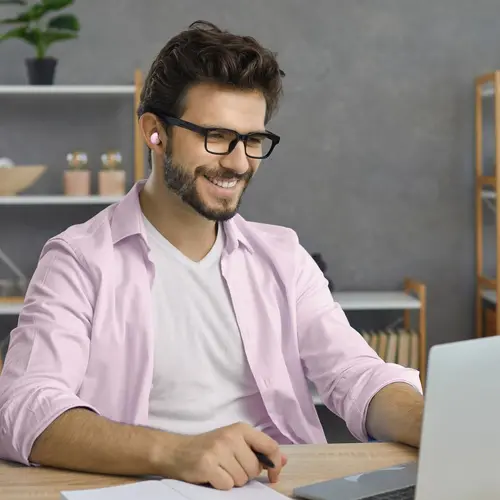 HAMA Блутут слушалки "Freedom Buddy II", True Wireless, Розов - image 5