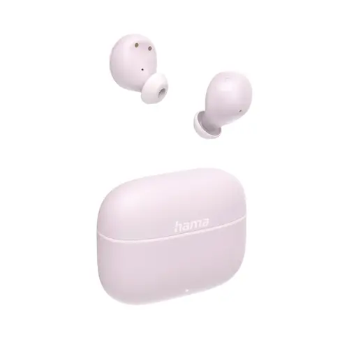 HAMA Căști Bluetooth "Freedom Buddy II", True Wireless, Roz - 1