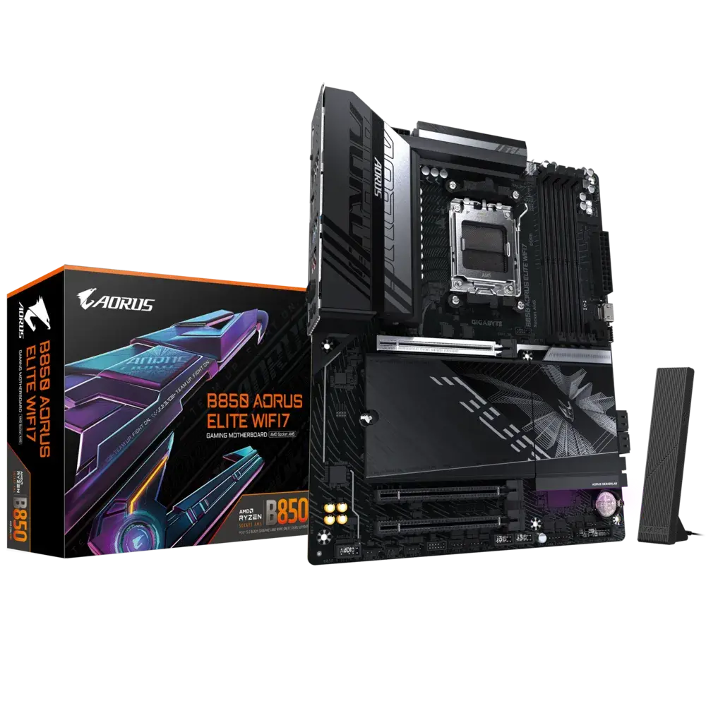Дънна платка, GIGABYTE GB B850 AORUS ELITE WF7 /AM5