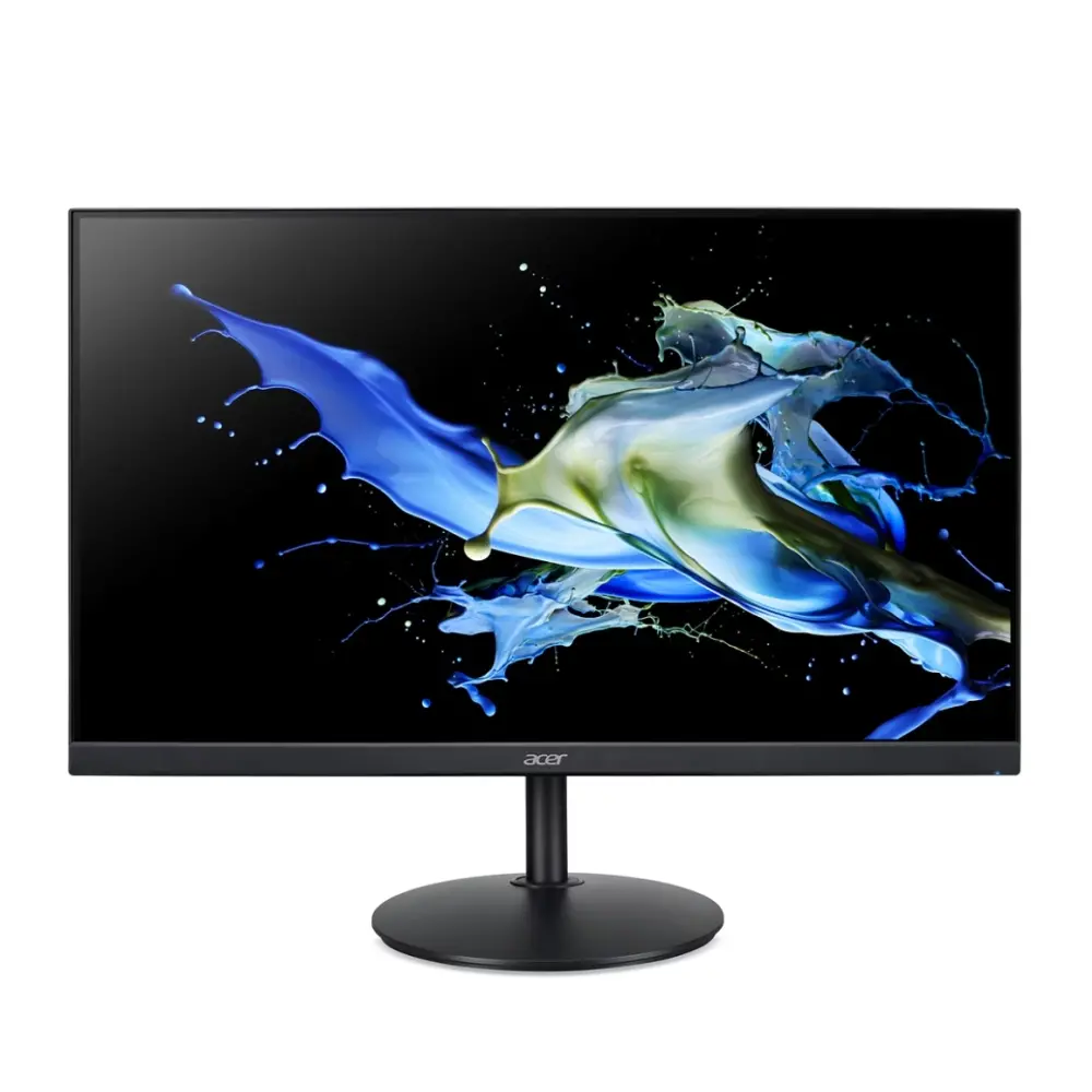 Монитор, Acer Vero CB242YGbipr, 23.8" FHD (1920x1080), IPS, 120Hz, 100M:1, 250nits, 1ms (VRB), Adaptive Sync, VGA, HDMI, DP, Audio In/Out, ZeroFrame, Ergostand, EnergyStar, EPEAT Gold, Energy Class B, Black, 3Y