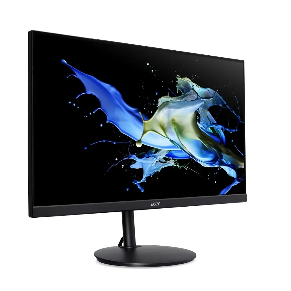 Монитор, Acer Vero CB242YGbipr, 23.8" FHD (1920x1080), IPS, 120Hz, 100M:1, 250nits, 1ms (VRB), Adaptive Sync, VGA, HDMI, DP, Audio In/Out, ZeroFrame, Ergostand, EnergyStar, EPEAT Gold, Energy Class B, Black, 3Y - image 1