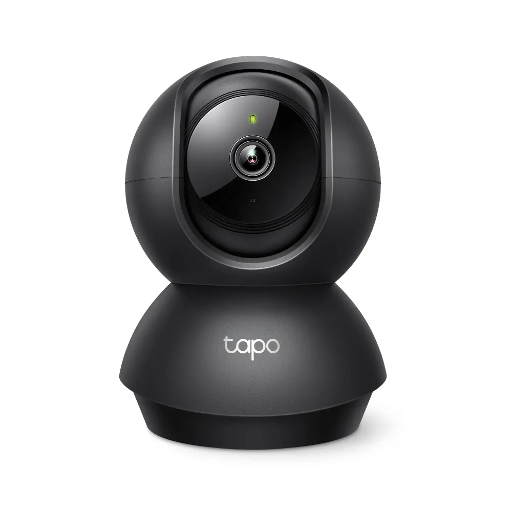 Κάμερα TP-Link Tapo C201, Pan/Tilt, 1080p, ημέρα/νύχτα έως 9μ., Micro SD, μαύρη