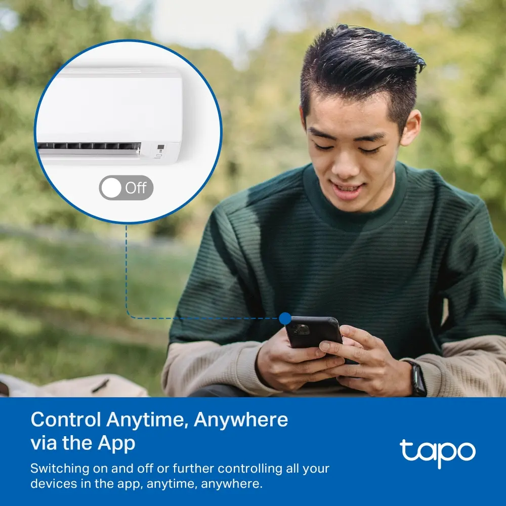 Интелигентен хъб TP-Link Tapo H110, Smart IR & IoT хъб, 868 MHz - image 6