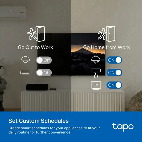 Интелигентен хъб  TP-Link Tapo H110, Smart IR & IoT хъб, 868 MHz - image 7