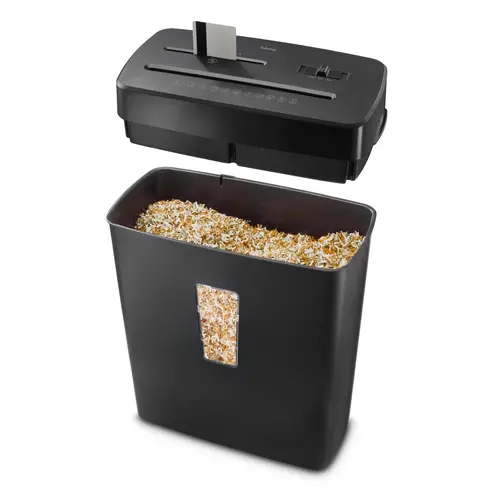 HAMA Шредер „Prime M50CD-B“, ниво на сигурност P5 T2 E2 O1, черен - image 9