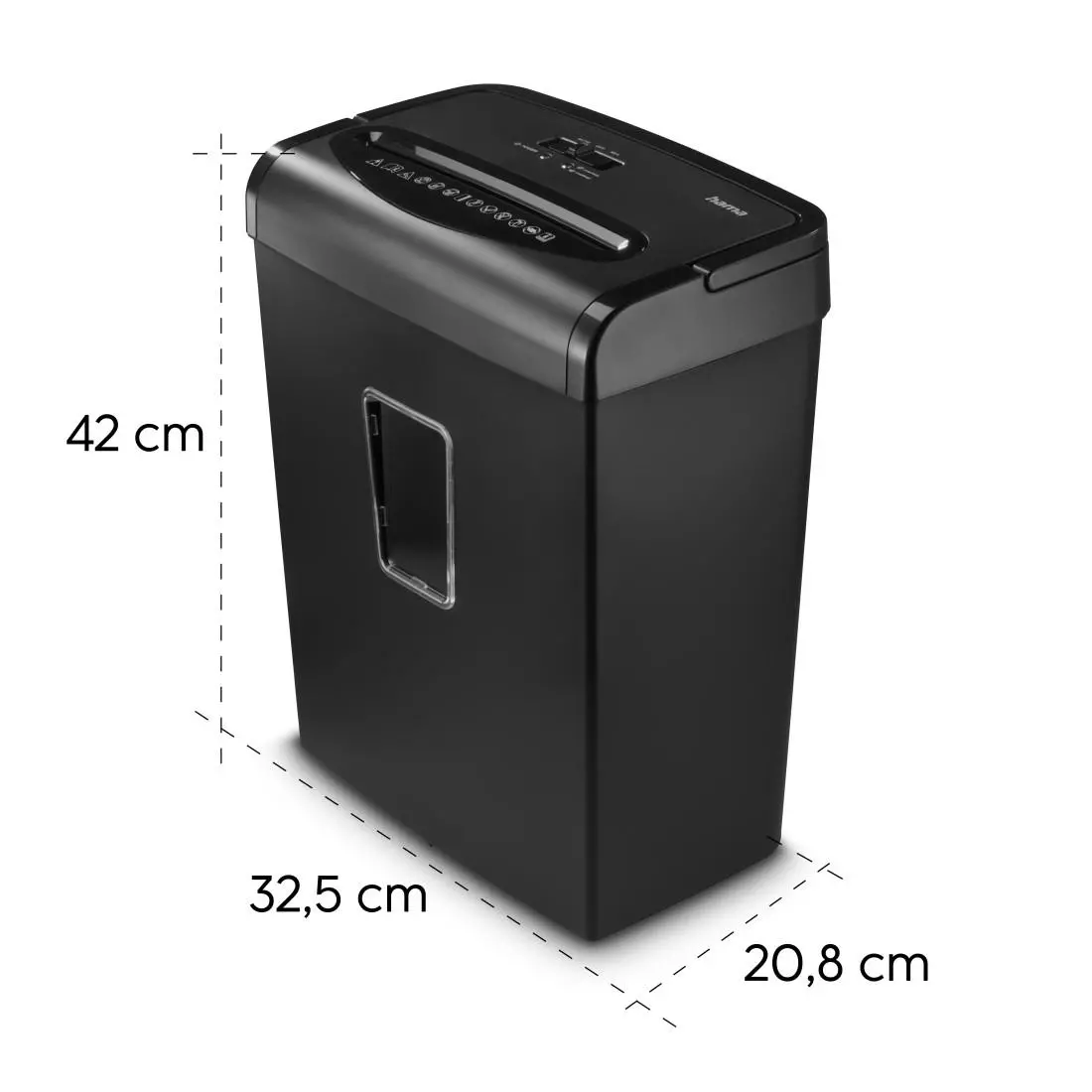 HAMA Distrugător de documente „Prime M80”, nivel de securitate P5 T5 E4 - image 11