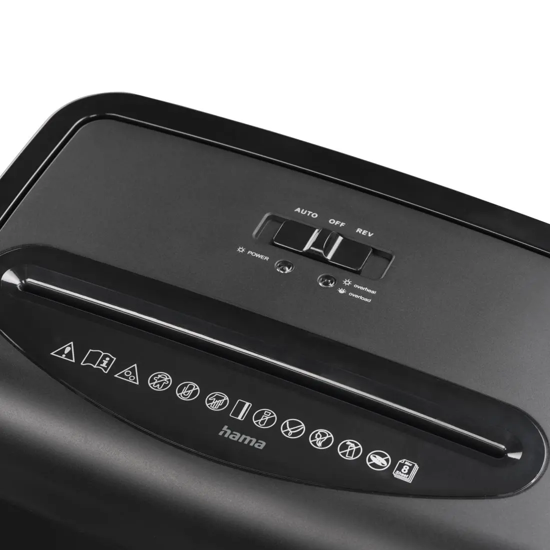 HAMA Шредер „Prime M80“, ниво на сигурност P5 T5 E4 - image 9