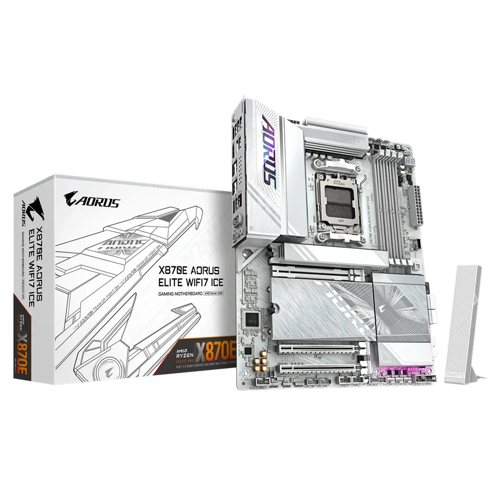 Placă de bază, GIGABYTE GB X870E A ELITE WF7 ICE/AM5 - image 8