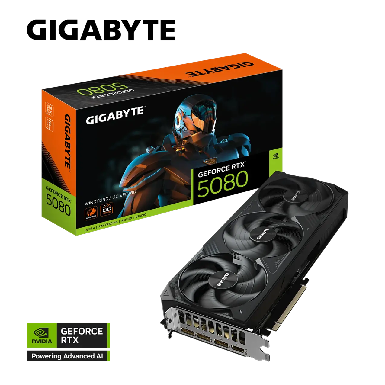 Placă video, GIGABYTE GB RTX5080 WINDFORCE OC SFF 16 - image 5