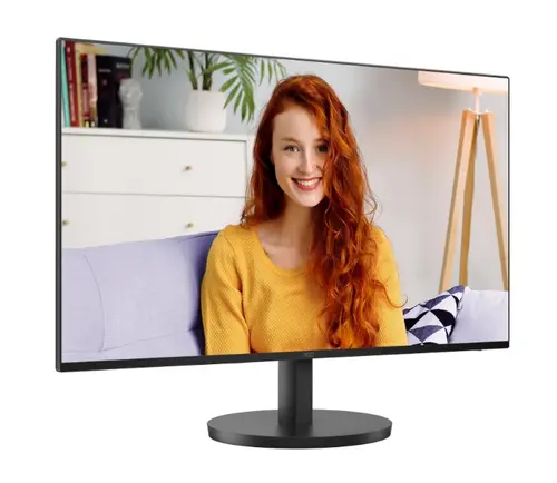 Монитор, AOC 24B3CA2, 23.8" IPS WLED, 1920x1080@100Hz, 4ms GtG, 1ms MPRT, 250cd m/2, 1300:1, 20M:1 DCR, Adaptive Sync, FlickerFree, Low Blue Light, 2Wx2, Tilt, HDMI, USB hub - image 1