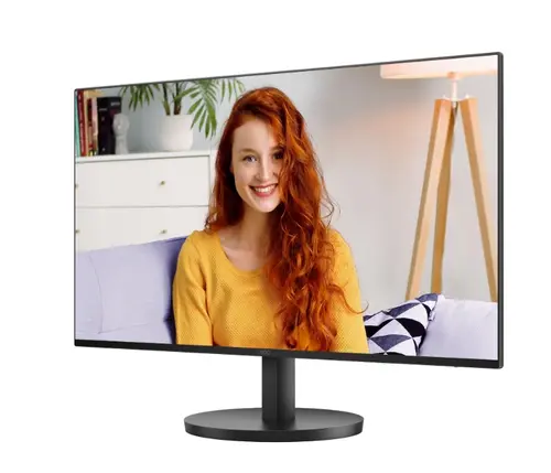 Монитор, AOC 24B3CA2, 23.8" IPS WLED, 1920x1080@100Hz, 4ms GtG, 1ms MPRT, 250cd m/2, 1300:1, 20M:1 DCR, Adaptive Sync, FlickerFree, Low Blue Light, 2Wx2, Tilt, HDMI, USB hub - image 2