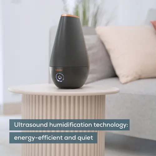 Овлажнител на въздух, Beurer LB 37 air humidifier black+ Beurer HM 22 thermo hygrometer - image 2