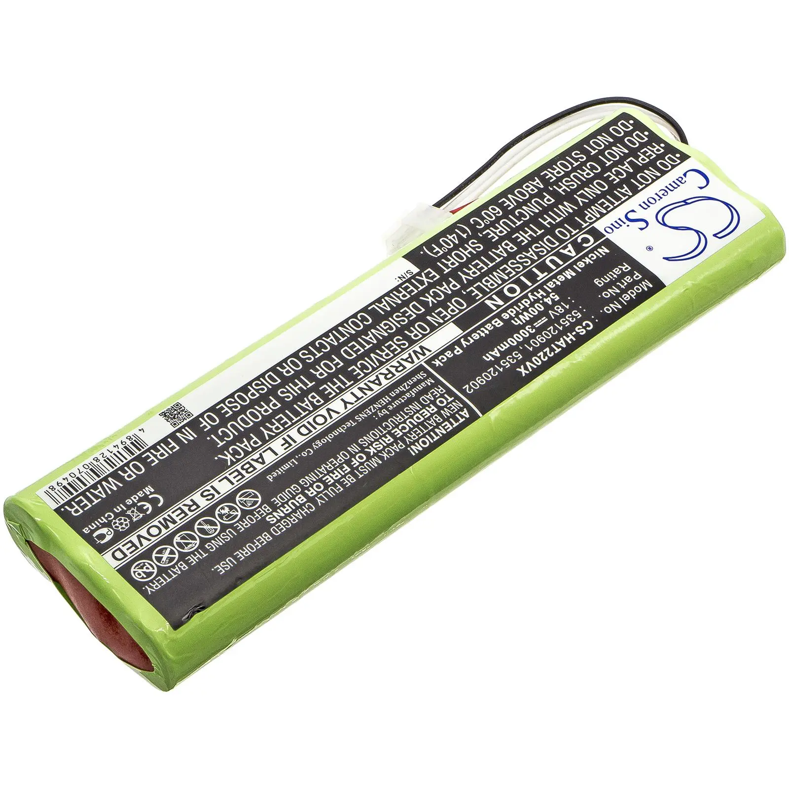 Батерия Cameron Sino, За косачка робот GARDENA Robotic R160 , HUSKVARNA Automover 260ACX,Automower 210C, 1128621-01 18V 3000mAh Cameron Sino - image 2